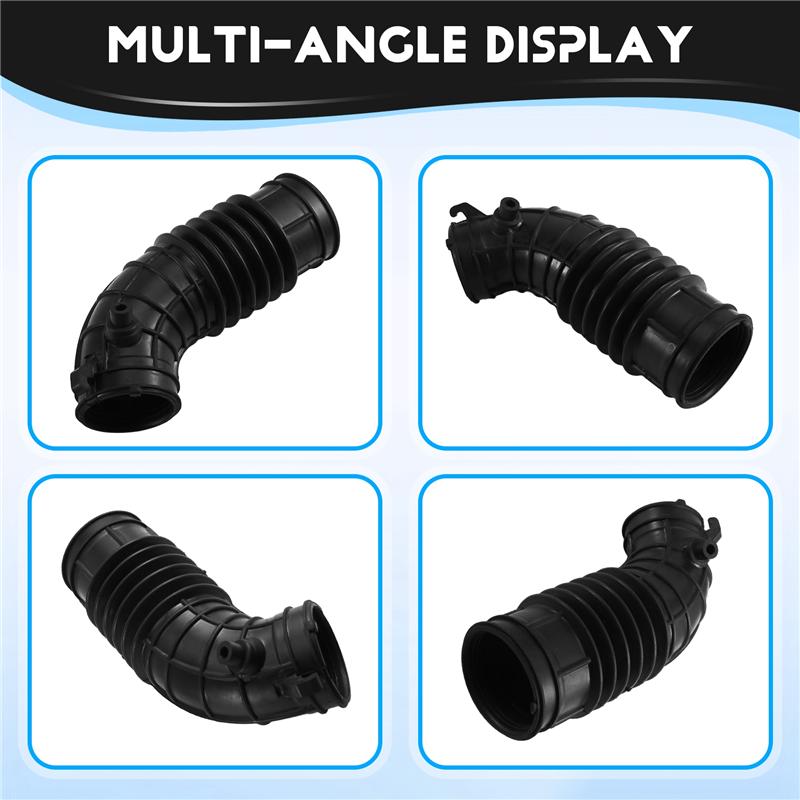 L10A For Honda Civic 2.0L L4 2016- Car Air Intake Hose 17228-5BA-A01 With 2 Snap Rings Rubber Hose 172285BAA01