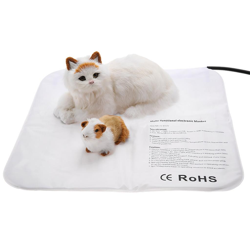 Waterproof Scratch Resistant Warm Heat Electric Blanket for Pet Dog Cat