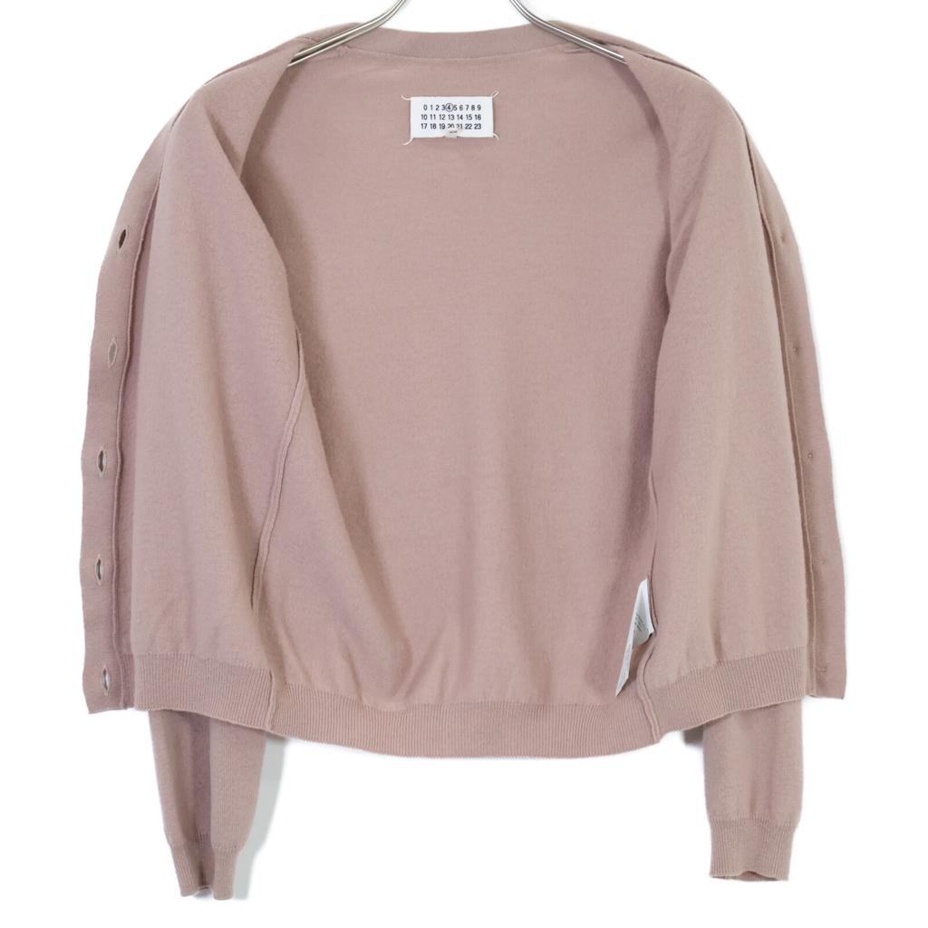 Maison Margiela 17AW Elbow Patch Cardigan tops XS pinkUsed