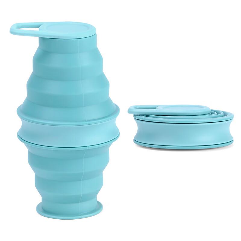 WRDEW Portable Collapsible Silicone Water Bottle