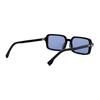 Fendi Logo Acetate Square Sunglasses Unisex sunglasses Black FE40174F_01X
