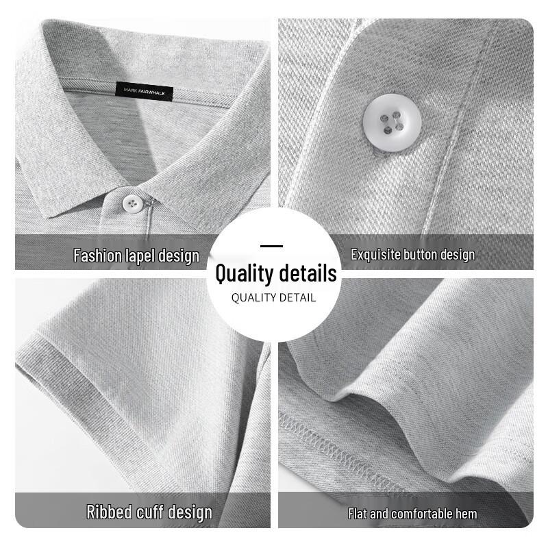 Mark Fairwhale Men's Silk Blend Polo Shirt