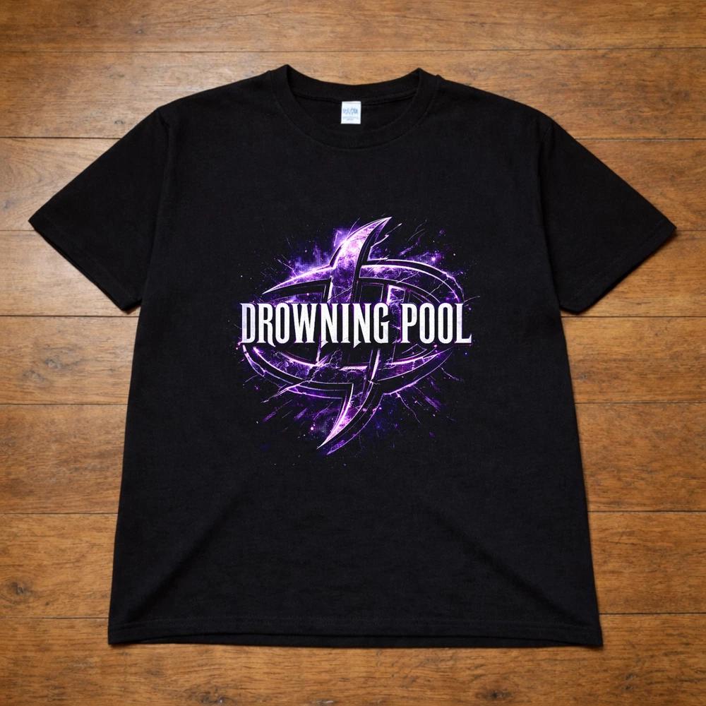 Drowning Pool Band T Shirt Rock Logo Tee Adults Kids 2XL
