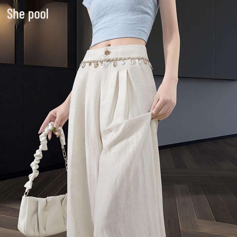 Women s Lyocell Blend High-Waist Trousers XL