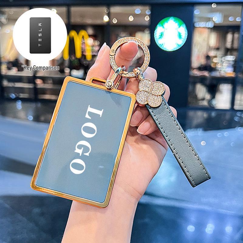 Suitable for Tesla Model Y Key Card Case, Model 3 Card Holder, and Model X 3rd Edition Car Shell Buckle.