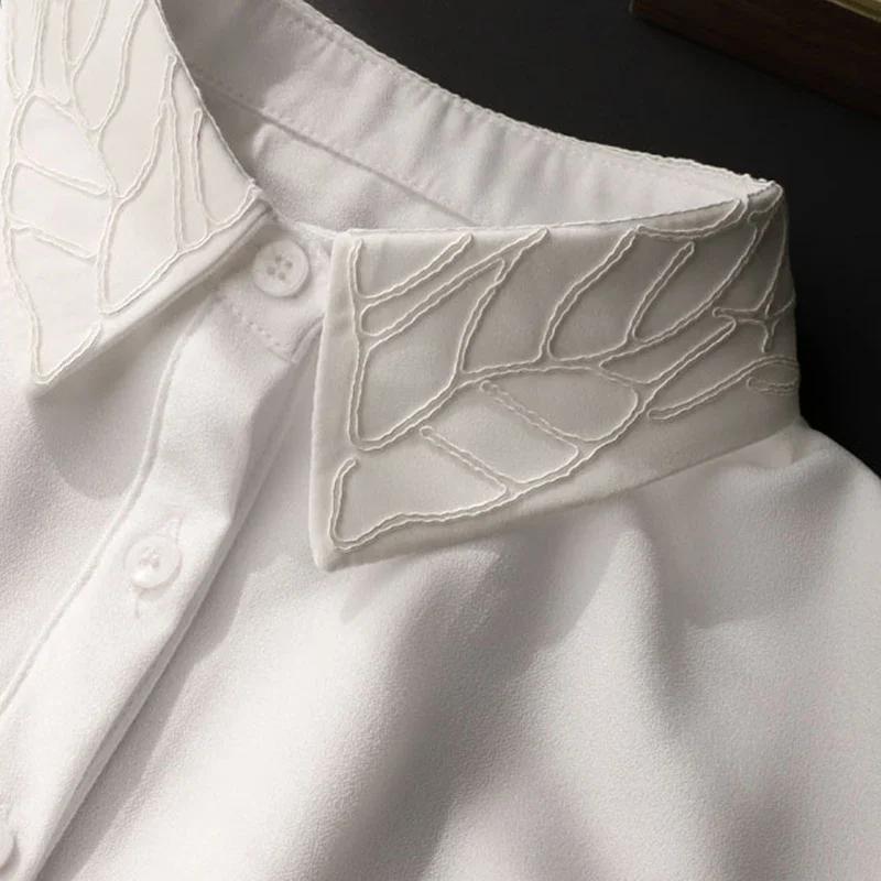 White False Collar for Women Shirt Detachable Collars Sweater Fake Collar Women Lace Neck Collars Nep Kraagie Clothing Accessory