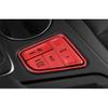 For Cadillac CT4 2020-2022 Red Aluminum Alloy Center Console Button Decoration
