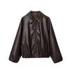 Araltay New Arrival Fashion Style Women's Clothing Fashion All-Match Minimalist Imitation Leather Pilot Jacket Outwear 4341736