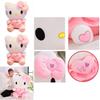 Adorable Hello Kitty Kawaii Toy Lovely Filled Pillow Soft Plush Doll Perfect Children Gift
