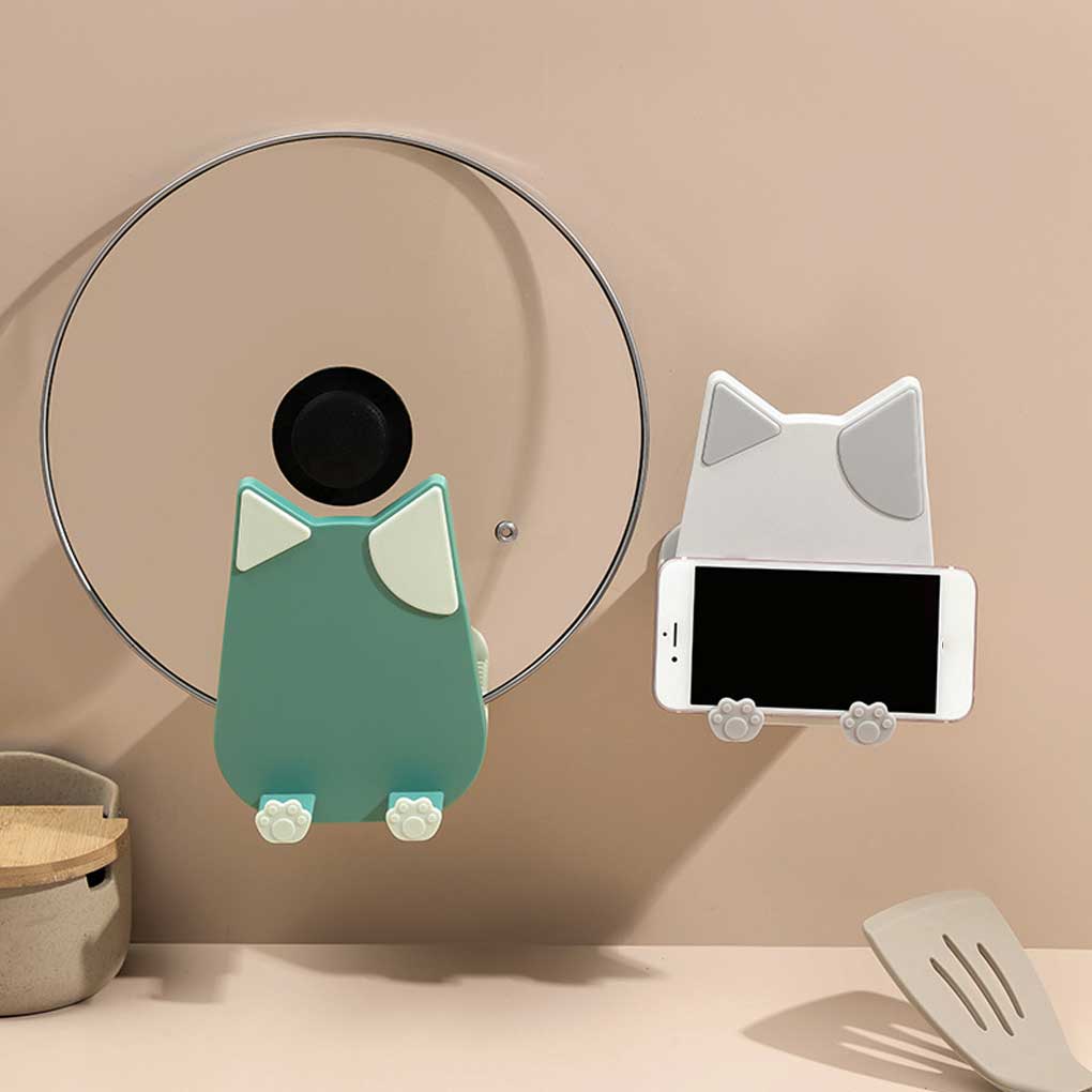 Wall Mounted Pot Lid Holder Kitchen Organizer Heavy Duty Tableware Stand Shelf Organization Kitchenware Storage Rack