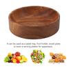 Wood Serving Bowl Fruit Snack Versatile Stylish Salad Bowl Serving Dish Fruit Holder Snack Plate For Picnics Parties Gatherings