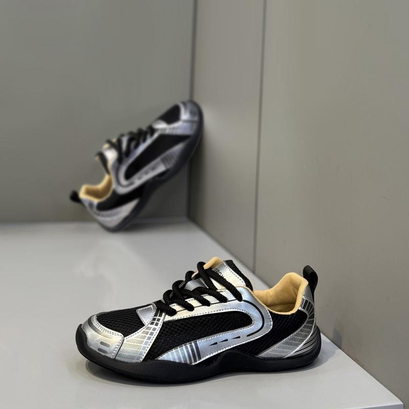 Summer new comfortable and breathable mesh shoes men's lightweight casual Forrest Gump shoes fashionable low-top sports running shoes