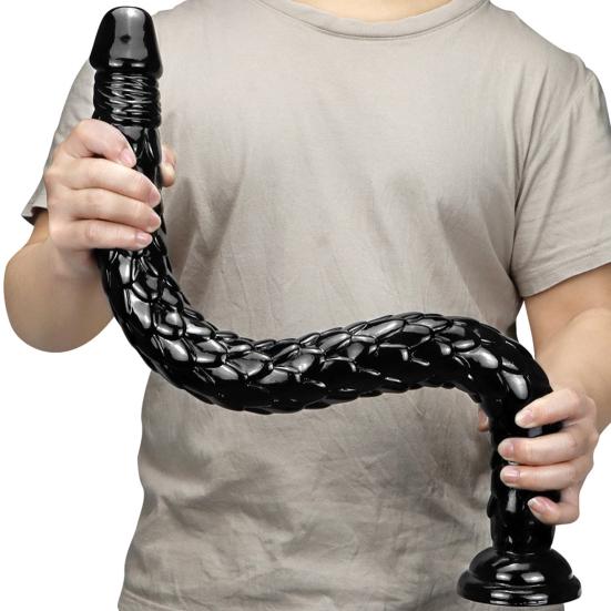 Anal Expander Durable Wear-resistant PVC Reliable Waterproof Super Long Anal Stimulator for Couple
