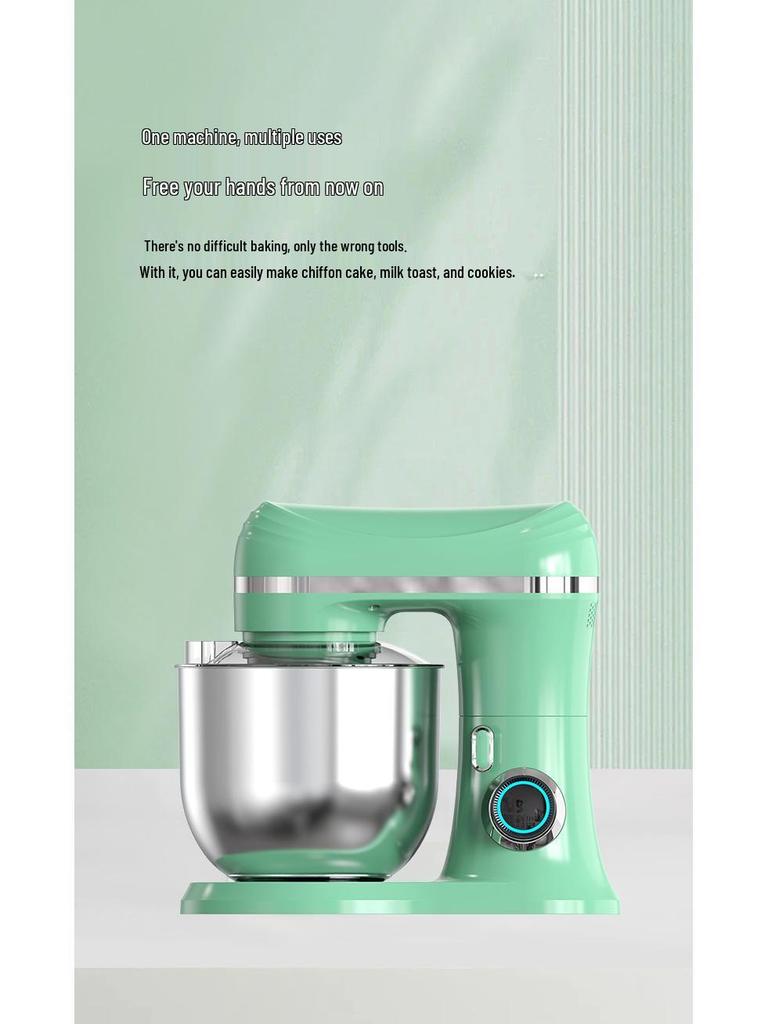 5L Standmixer für den Haushalt: Teigknetmaschine & Eierrührgerät mit großer Kapazität