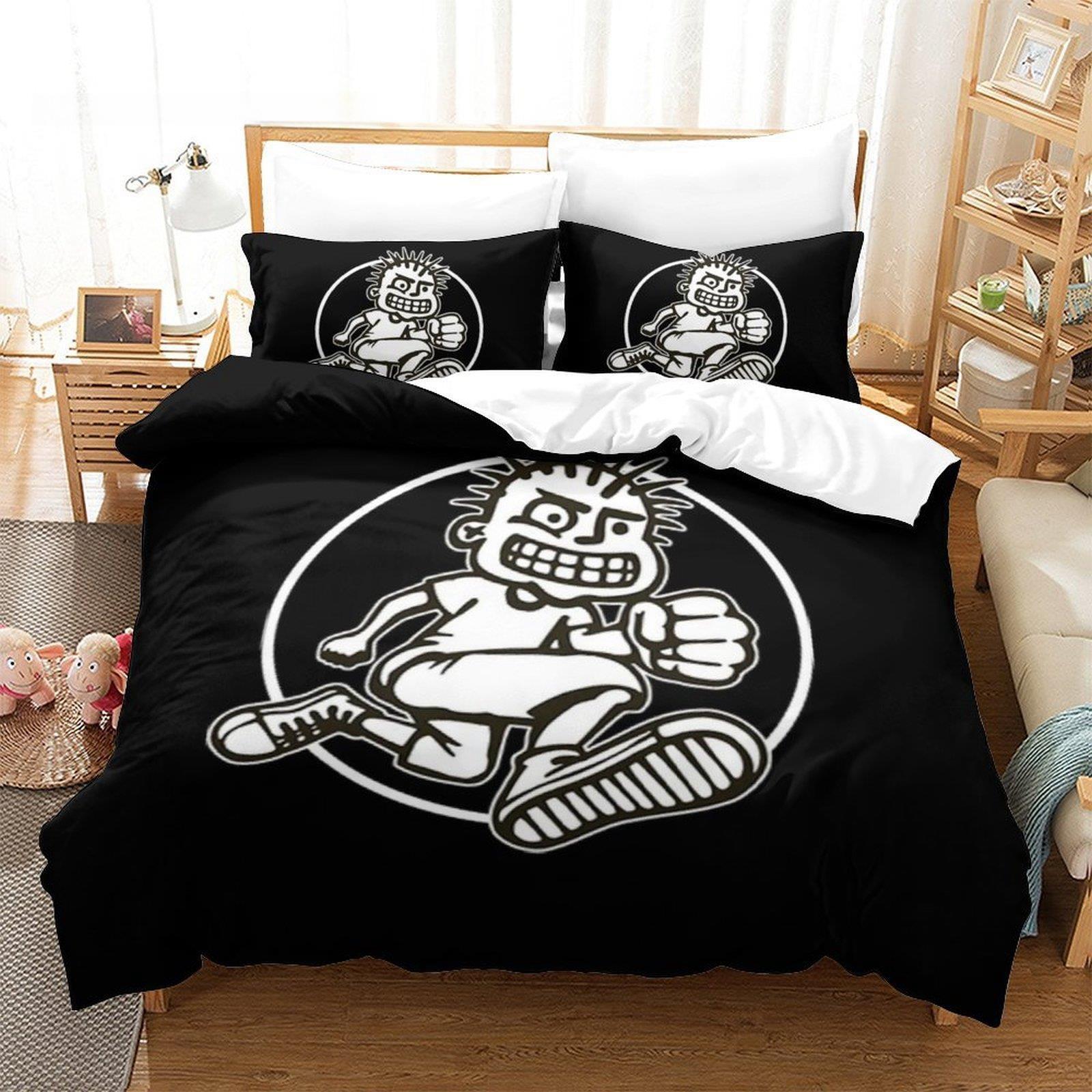 

Comforter 3D Printed Rock Music Mxpx Bedding Set Single Twin Full Queen King Size Bed Set Adult Kid Bedroom S Home Textiles Comforter (quilt)-EU Single(135*200cm)3pcs