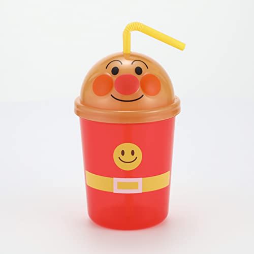 Anpanman Die-Cut Straw Cup 300ml (Anpanman)
