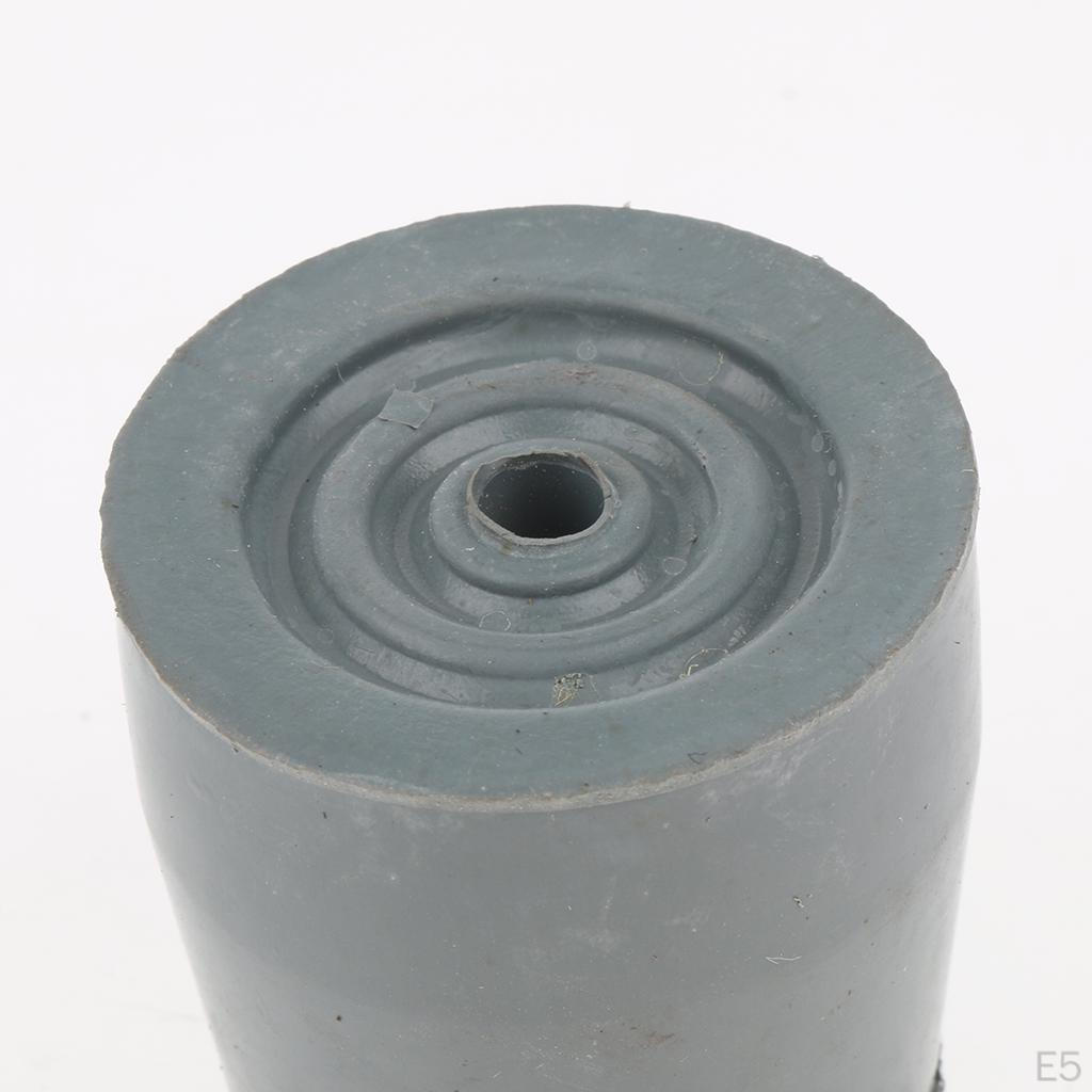 4 Ferrule Rubber Crutch Tip Securely On Broken Ground Rock Mud