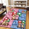 Super Mario Cartoon Carpet, Cool Movie Home Decor Mat, Digital Print Bedroom Floor Rug, Living -HYQ88