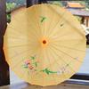 Ancient Style Silk Cloth Paper Umbrella for Dance and Cheongsam Performance - Decorative Craft Umbrella In Various Sizes for Adults and Kids