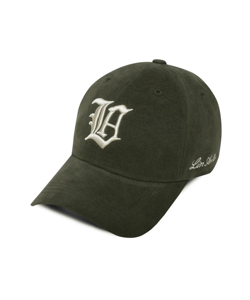 Line Binyu New La Bold Cotton Ball Cap - Khaki