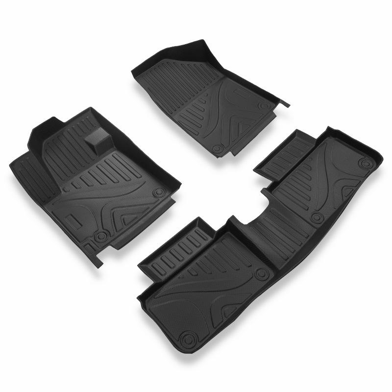 Changan CS75/CS55/Yidong PLUS 360° TPE Galaxy Car Floor Mats: Wear-Resistant & Durable.