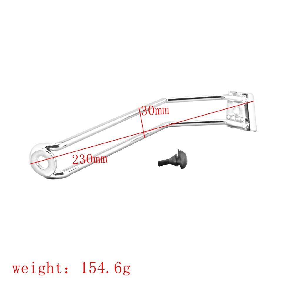 High Quality Extended Side Stand For Harley Glide 1984 To 2008 With Chrome Finish