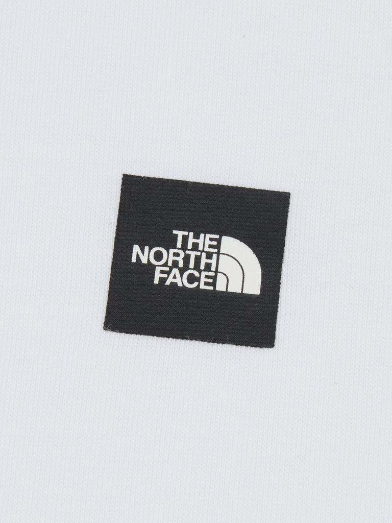 The North Face חולצת טי שירט עם שרוולים קצרים, מידה קטנה, לוגו קופסה, מידה 80, ב', טי, לבן,