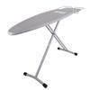 Strykebrett haeger homestrong pro grå - ramme i metallnett 124*40cm - justerbar høyde 94cm - metallisert trekk av
