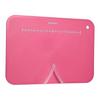 Kyocera Cutting Board, Antibacterial, Soft, Lightweight, Scale with Stand, Sheet Chopping Board, Cutting Board, Bleaching, Disinfection OK, Pink,
