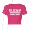 European and American Style T-shirt Summer New Letter Street Trend Short Slim Women's Clothing Wholesale