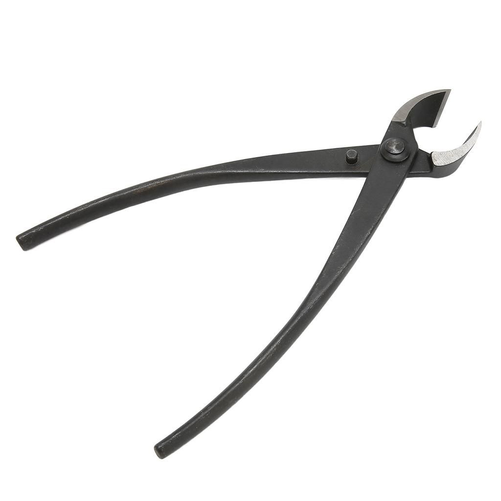 200mm Concave Branch Cutter Diagonal Piers High Strength Manganese Steel Bonsai Tool with Ergonomic Handle for Pruning Small Branches
