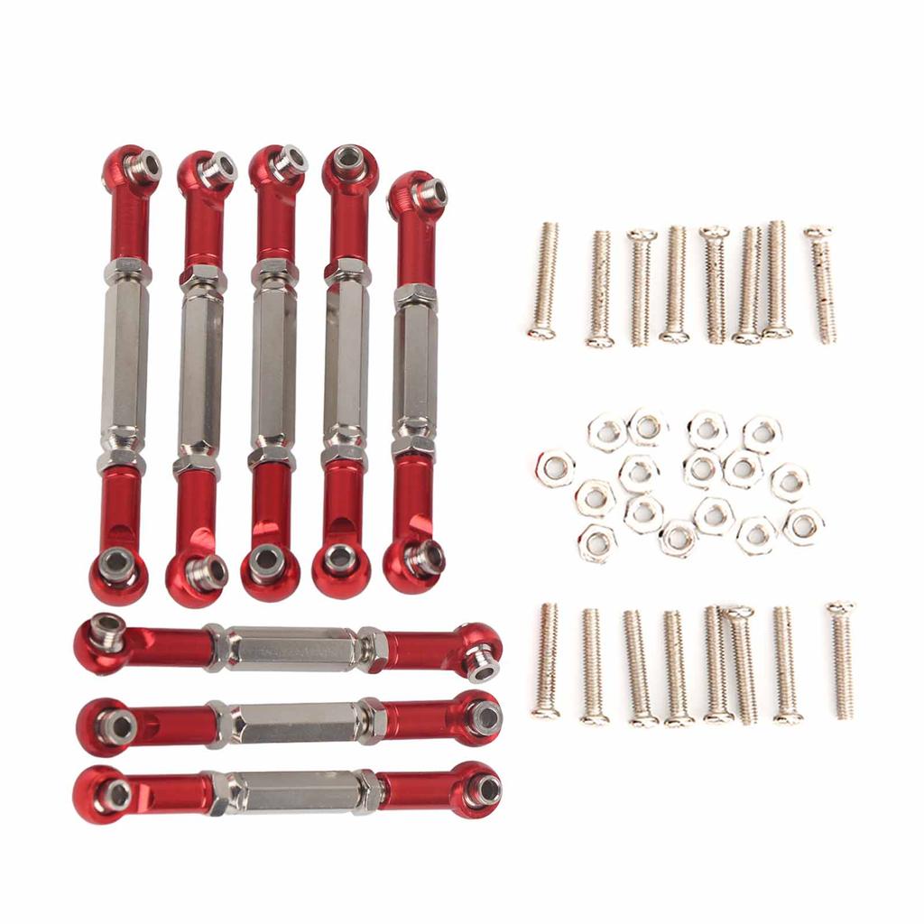 Metal Front  Rear Link Rod RC Accessory Fit for WPL B14 C14 FY001 1 16 RC Car