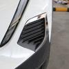 For Peugeot 2008 208 2020 2021 2022 2023 2024 Stainless Steel Car Front Fog Light Lamp Frame Covers Trim Accessories