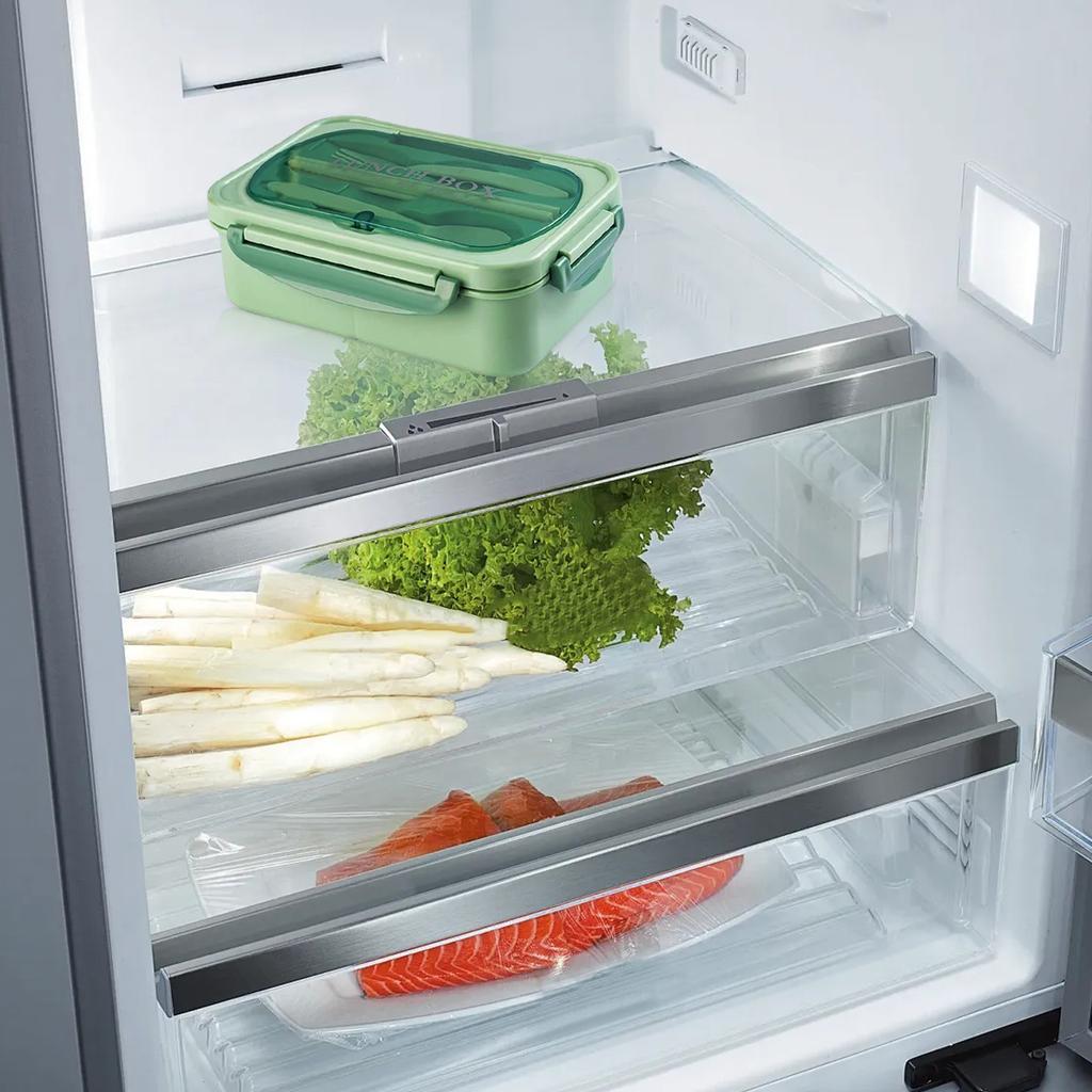 Divided Sealed Insulated Lunch Box, Microwave Oven, Bento Box, Lunch Box, Student Lunch Box, Self-contained Tableware