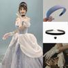 Snow White Ariel Anna Cinderella Bell Elsa Dress Adult Performance Costume