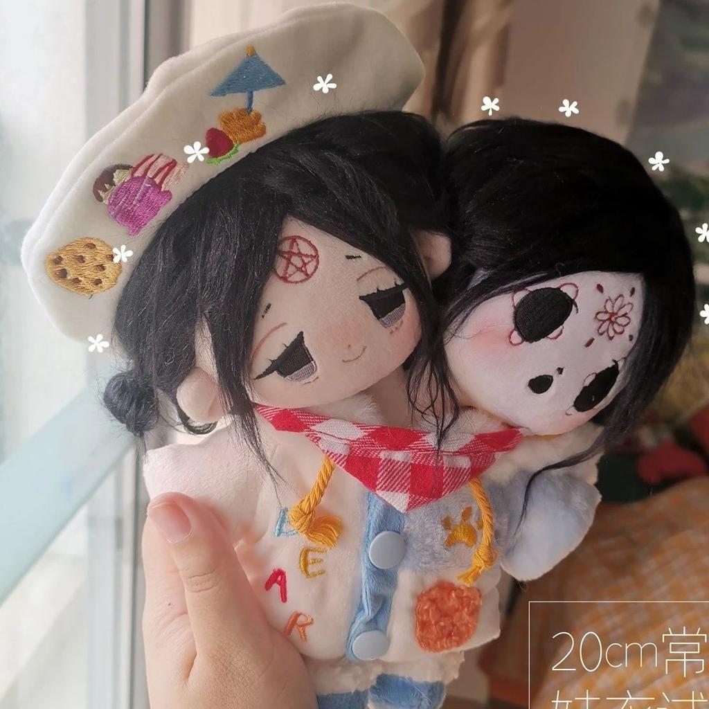 20Cm Cute Double Headed Plush Doll Cotton Stuffed Plushie Dress Up Cospslay Anime Toy Soft Figure Toys Birthday Gift