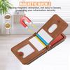Leather Wallet Card Holder Cover for Samsung Galaxy Z Flip 7 FE 6 5 4 3 with Crossbody Lanyard Phone Case
