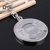 2/3/5Pcs Sun Moon Keychain English Perpetual Calendar Pendant Keyring Retro Design Multi-purpose Accessory