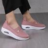 Flying Woven Rocking Shoes Women's Summer New Flying Woven Mesh Breathable Casual Shoes One Pedal Platform Women's Shoes