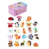 Dětská hra Montessori Rané vzdělávací hračky Puzzle Karty Kreslené Hry Hračky Dětské dárky