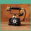 Retro pryskyřicová replika telefonu pro styling baru, domácí kancelář, dárek pro páry