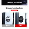 For Porsche Panamera 2019-2024 Car Door Shock Absorber Door Lock Protector Silicone Auto Door Lock Latches Cover Accessories Interior Mirrors 6