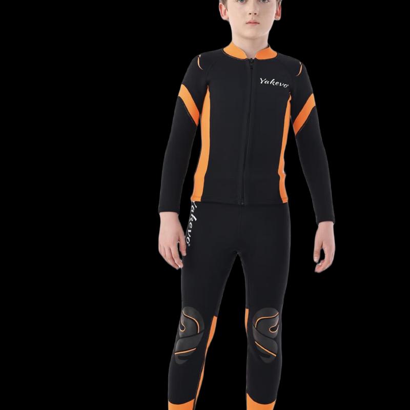 WEZHO Kids  Thermal Two-Piece Dive Suit 14#