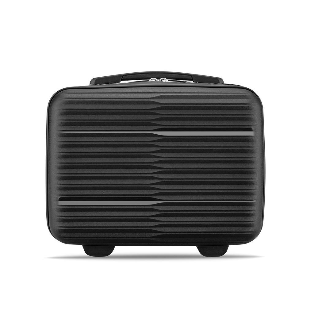Large Capacity Lightweight Suitcase with Combination Lock & Silent Wheels, ABS+PC Material, All-Aluminum Drawbar for Simple Travel