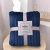 200*230CM Coral Velvet Blanket, Solid-color Flannel Blanket, Sofa Nap Blanket