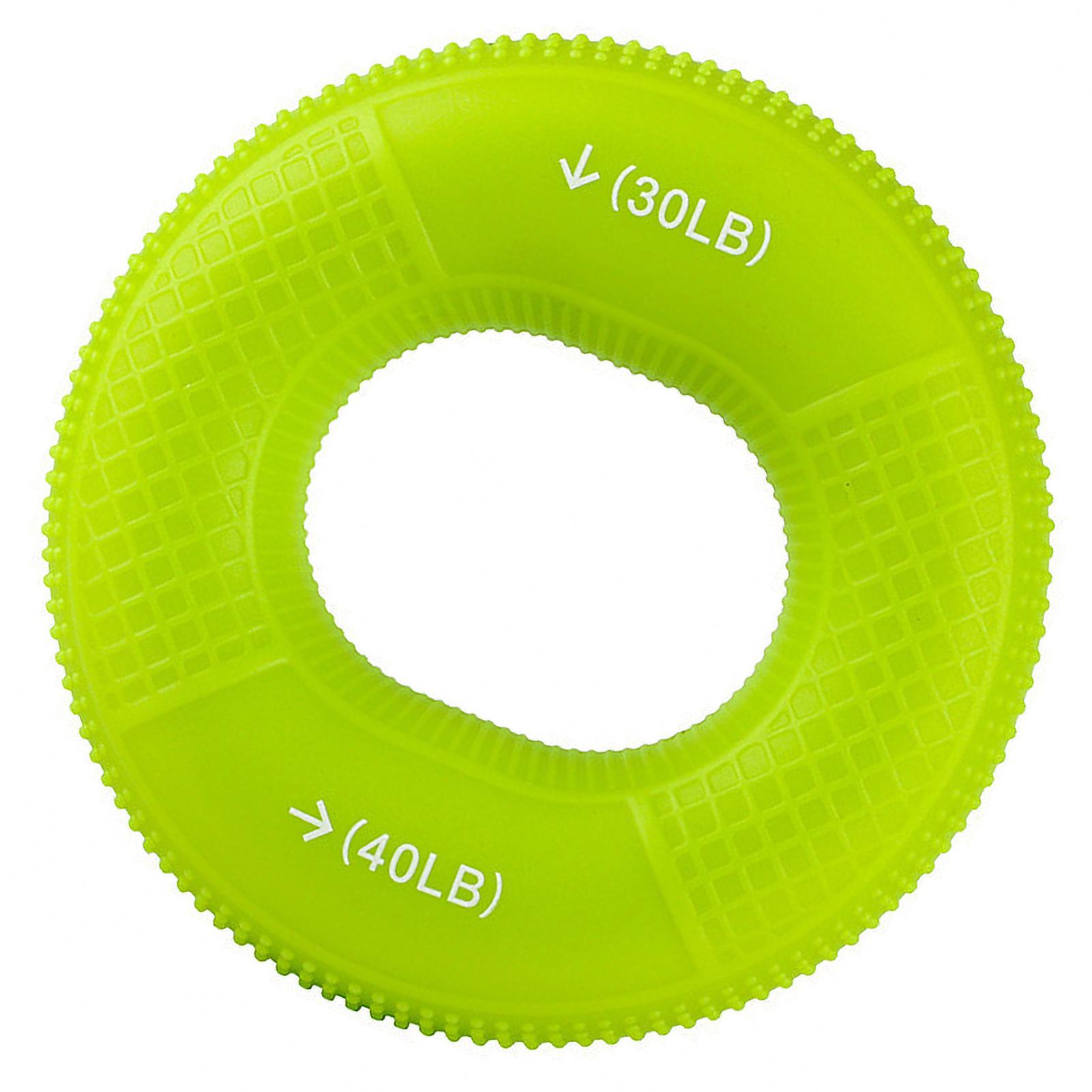 

Кольцевой кистевой эспандер Портативный Силиконовый Двойной Силы Улучшает Кровообращение Эспандер для Пальцев Зеленый зелёный