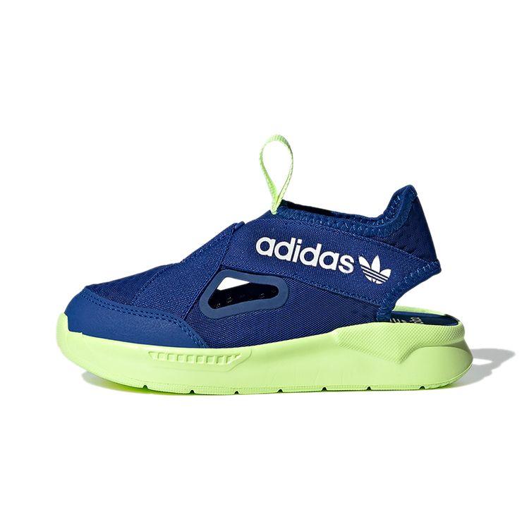 Adidas Originals 360 Sandals Comfortable Versatile Kids Sandals Kids Sandals Blue Green FX4947