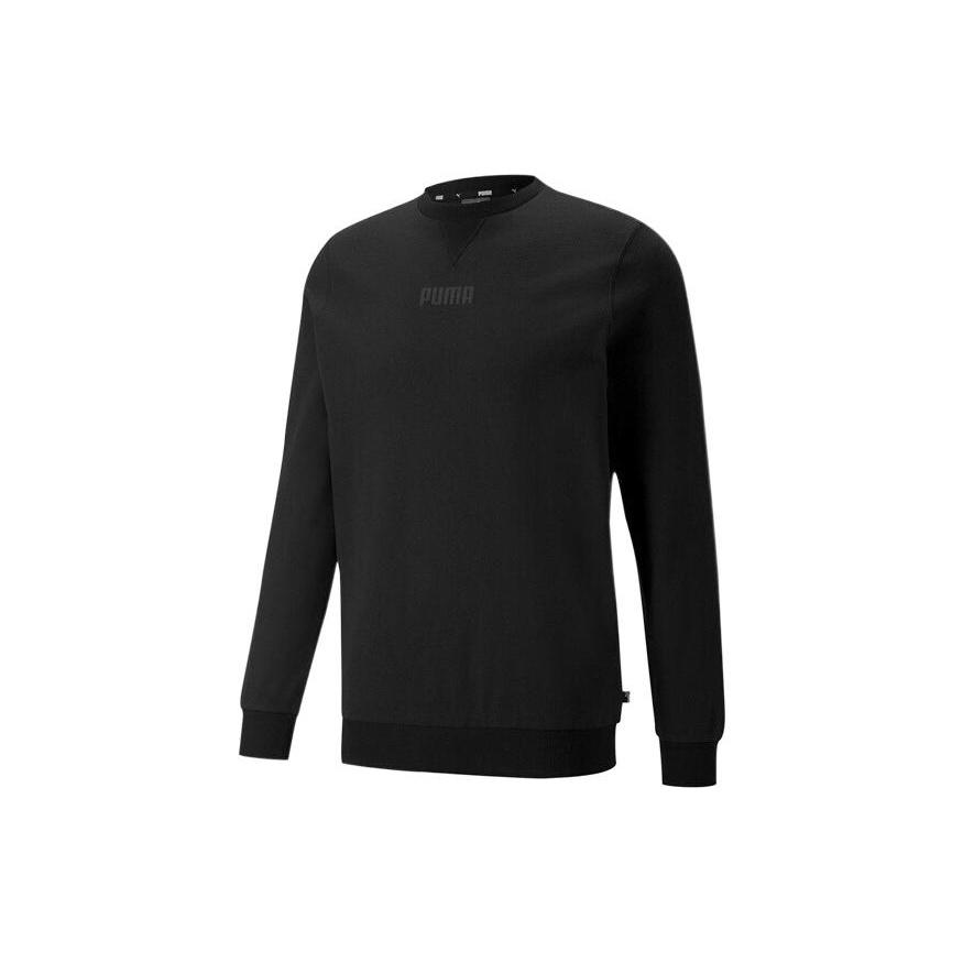 PUMA Long Sleeve Active Wear Sweater Black Men s 849575-01 S