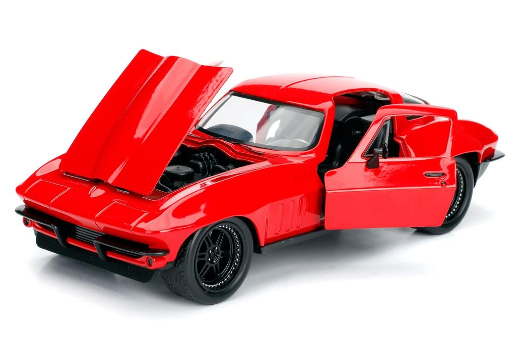 JADATOYS 1/24 Scale Fast & Furious Lettuce Chevrolet Corvette 98298 [Parallel Import]