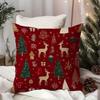 Christmas-Themed Pillow Coverssuitable For Sofa Car Bedroom Decorative Cushion Cover Pillow Cover